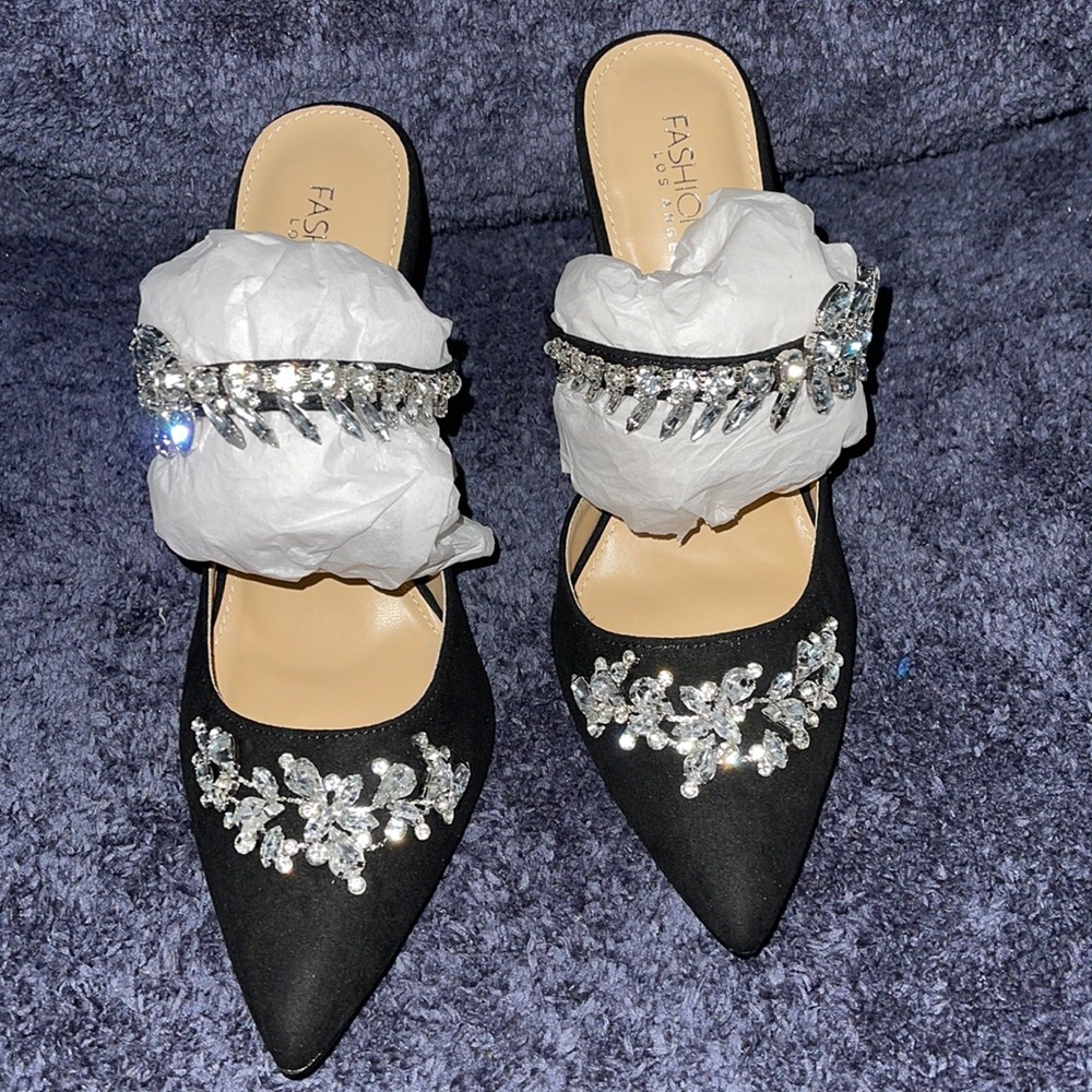 Black Heels- Brand New!
